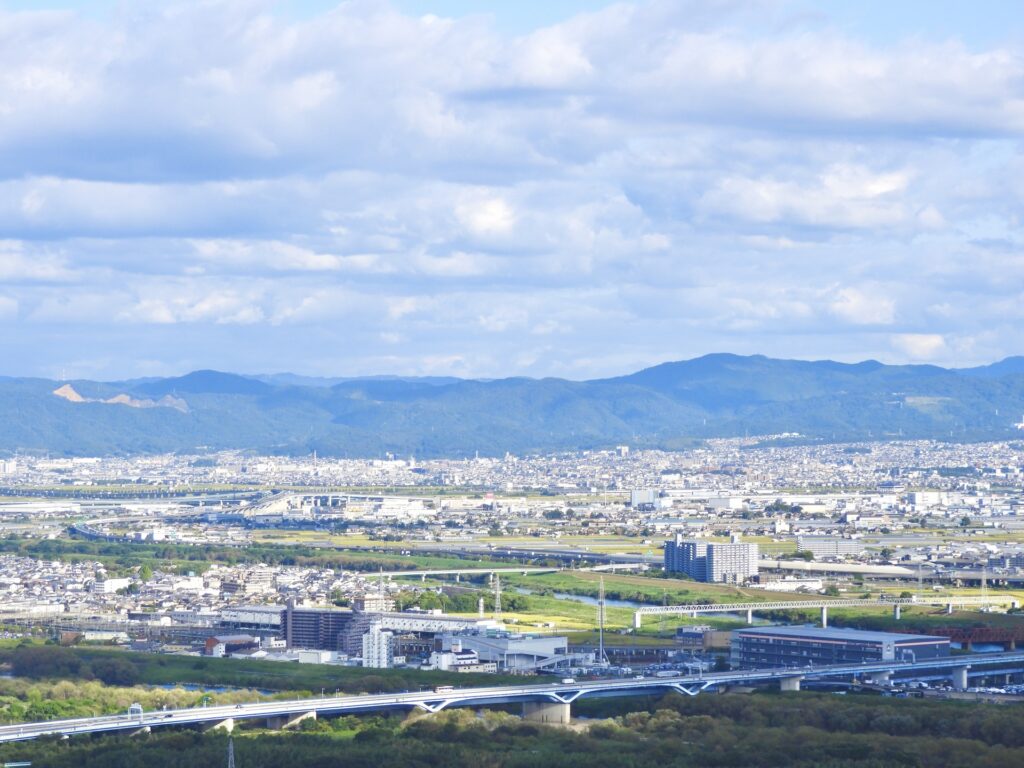 久御山町の風景