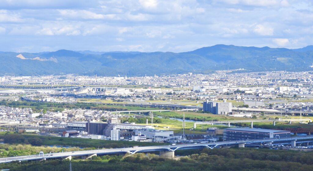 久御山町の風景